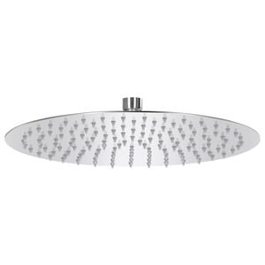 vidaXL Regndusjhode rustfritt st&aring;l 304 30 cm rund
