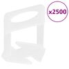 vidaXL Flisklips 2500 stk 2 mm
