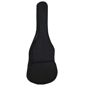 vidaXL Gitarveske for 4/4 (39") klassisk gitar svart 100x37 cm stoff