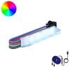 vidaXL LED Stripe 4 pcs Svart og multikolor 150 cm Kobber og plast