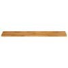 vidaXL Bordplate med naturlig kant 160x20x2,5 cm heltre mango