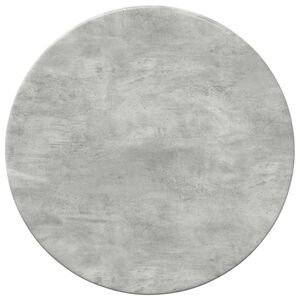 vidaXL Bordplate &Oslash; 30 x 1,5 cm Rund Konstruert tre Betonggr&aring;