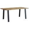 vidaXL Spisebord 150x90x75 cm heltre akasie
