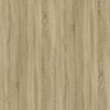 vidaXL Sidebord sonoma eik 40x40x35 cm konstruert tre