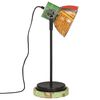 vidaXL Skrivebordslampe 25 W flerfarget 17x17x50 cm E27