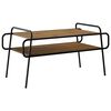 vidaXL Kaffebord Artisan eik 100 x 50 x 51 cm Konstruert tre