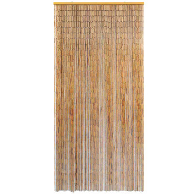 vidaXL Insektdør gardin bambus 100x220 cm