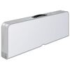 vidaXL Sammenleggbart campingbord med 2 benker aluminium hvit