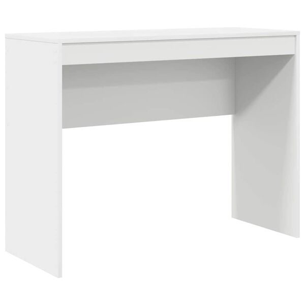 vidaXL Skrivebord Hvit 100 x 40 x 76 cm