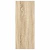 vidaXL Bokhylle 2 niv&aring;er sonoma eik 40x30x76,5 cm konstruert tre