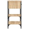 vidaXL Nattbord 2 stk sonoma eik 34x36x70 cm konstruert tre