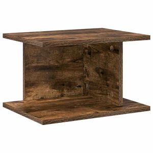 vidaXL Nattbord R&oslash;kt eik 40 x 30 x 25 cm Konstruert tre