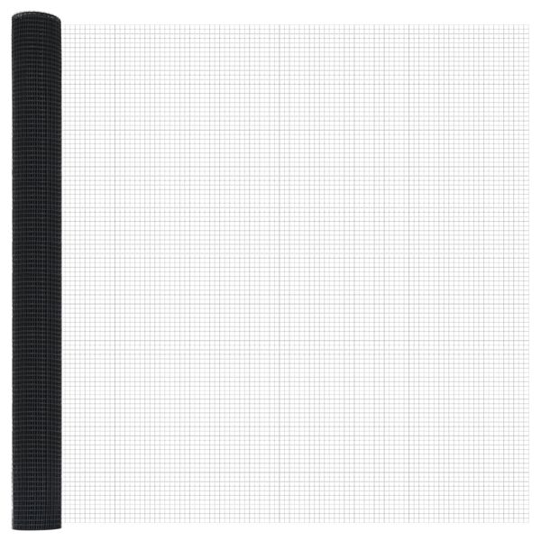 vidaXL Sveist tr&aring;dgjerde Gr&aring; 1.5 x 50 m