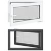 vidaXL Tilt & Turn Kjeller Vindu RISOR 100 x 70 cm PVC og glass