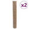 vidaXL Juteruller 2 stk 1x50 m 100% jute 200 gsm