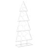 vidaXL Metall juletre KUOPIO 125 cm St&aring;l Hvit