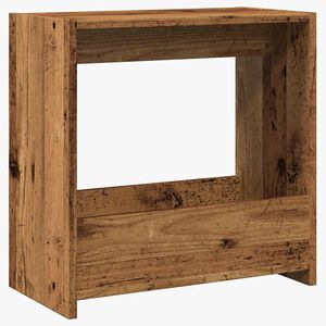 vidaXL Sidebord gammelt tre 50x26x50 cm konstruert tre
