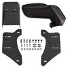 vidaXL Bilarmlener universal svart 13x33x(33-53) cm ABS