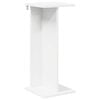 vidaXL Planteholder Hvit 25 x 25,5 x 60,5 cm Konstruert tre