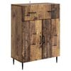 vidaXL Serviesskap Gammelt tre 66 x 34,5 x 89,5 cm Konstruert tre