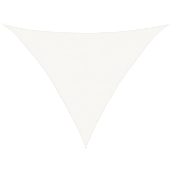 vidaXL Solseil 160 g/m&sup2; hvit 5x5x6 m HDPE