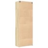 vidaXL Oppbevaringsskap sonoma eik 80x42,5x225 cm konstruert tre
