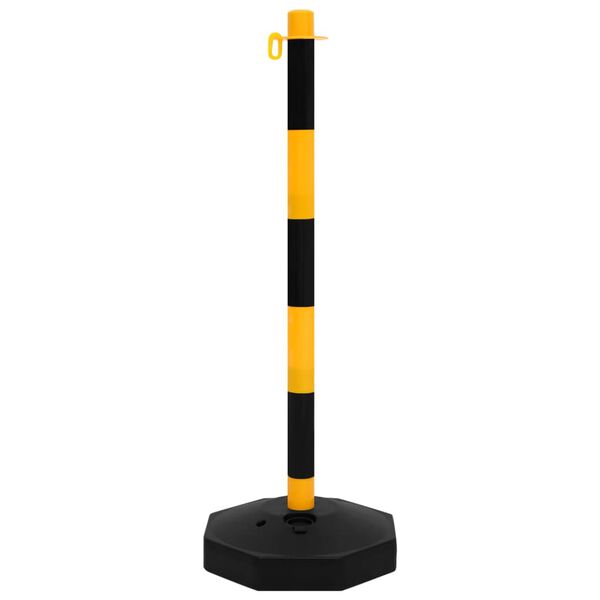 vidaXL Kjettingstolpesett 10 m plast