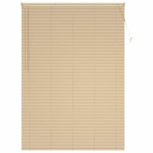 vidaXL Venetiansk persienne Lys Brun med M&oslash;nster 213 x 150 cm PVC