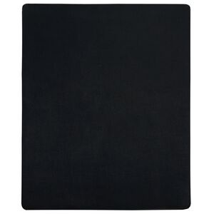 vidaXL Jerseylaken 2 stk svart 90x200 cm bomull