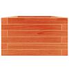vidaXL Hageplantekasse voksbrun 40x40x23 cm heltre furu