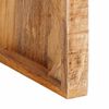 vidaXL Avlastningsbord Brun 60 x 35 x 46 cm Massiv mango tre