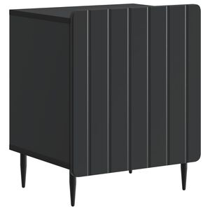 vidaXL Nattbordskap Svart 43 x 34,5 x 52 cm Konstruert tre