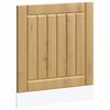 vidaXL Oppvaskmaskin Lucca artisan eik konstruert tre
