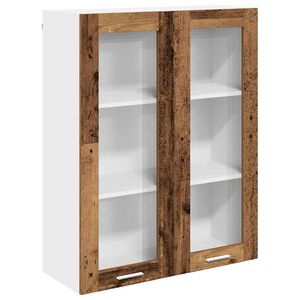 vidaXL Hengende skap Gammelt tre 80 x 31 x 100 cm Konstruert tre
