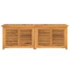 vidaXL Putekasse med pose 150x50x55 cm heltre teak
