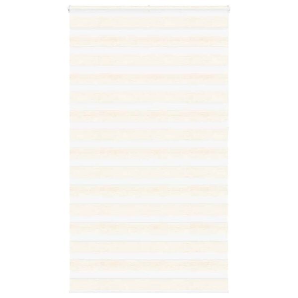 vidaXL Sebragardin marmor beige stoff bredde 120,9 cm polyester