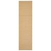vidaXL Teppe naturlig sisal 80x300 cm