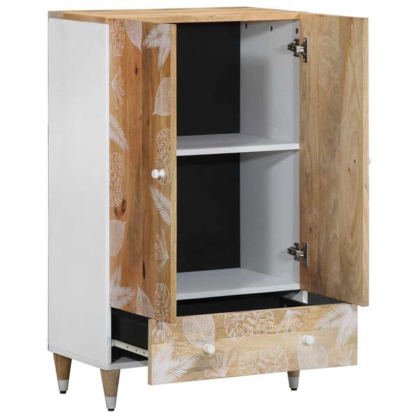 vidaXL Highboard 60x33,5x100 cm heltre mango