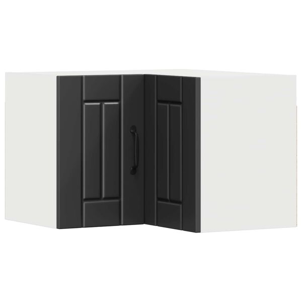 vidaXL Kj&oslash;kkenskap Svart 57 x 57 x 40 cm Konstruert tre