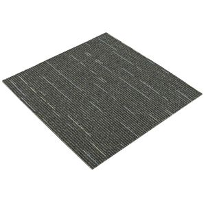 vidaXL Teppeflis Stripete Lys Gr&oslash;nn 50 x 50 cm 20 stk. PP og Bitumen