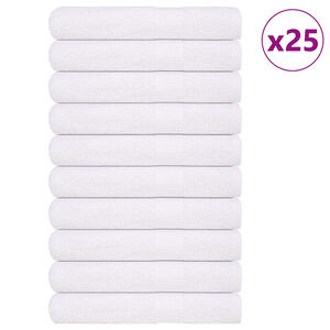 vidaXL Badstuh&aring;ndkl&aelig;r FROGN 25 stk hvit 80x200 cm 360 gsm