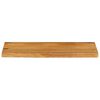 vidaXL Bordplate 70x40x2,5 cm naturlig kant heltre mango