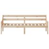 vidaXL Dagseng uten madrass 80x200 cm heltre furu