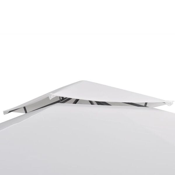 vidaXL Hagetelt 3x3 m hvit