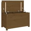 vidaXL Benk honningbrun 80x41x77 cm heltre furu