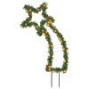 vidaXL Julelysdekorasjon med pigger meteor 115 LEDs 89 cm