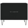 vidaXL Salongbord svart 50x50x40 cm konstruert tre