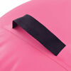 vidaXL Oppbl&aring;sbar gymnastikkrull med pumpe 100x60 cm PVC rosa
