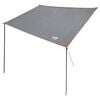 vidaXL Caravan Markise Gr&aring; og Oransje 240 x 350 cm taft Vanntett