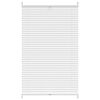 vidaXL Plissegardiner 70 x100 cm Hvit